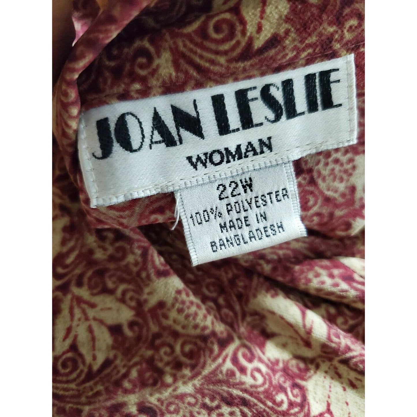 Joan Leslie Women Multicolor Floral 100% Polyester Top & Skirt 2 Piece Suits 22W