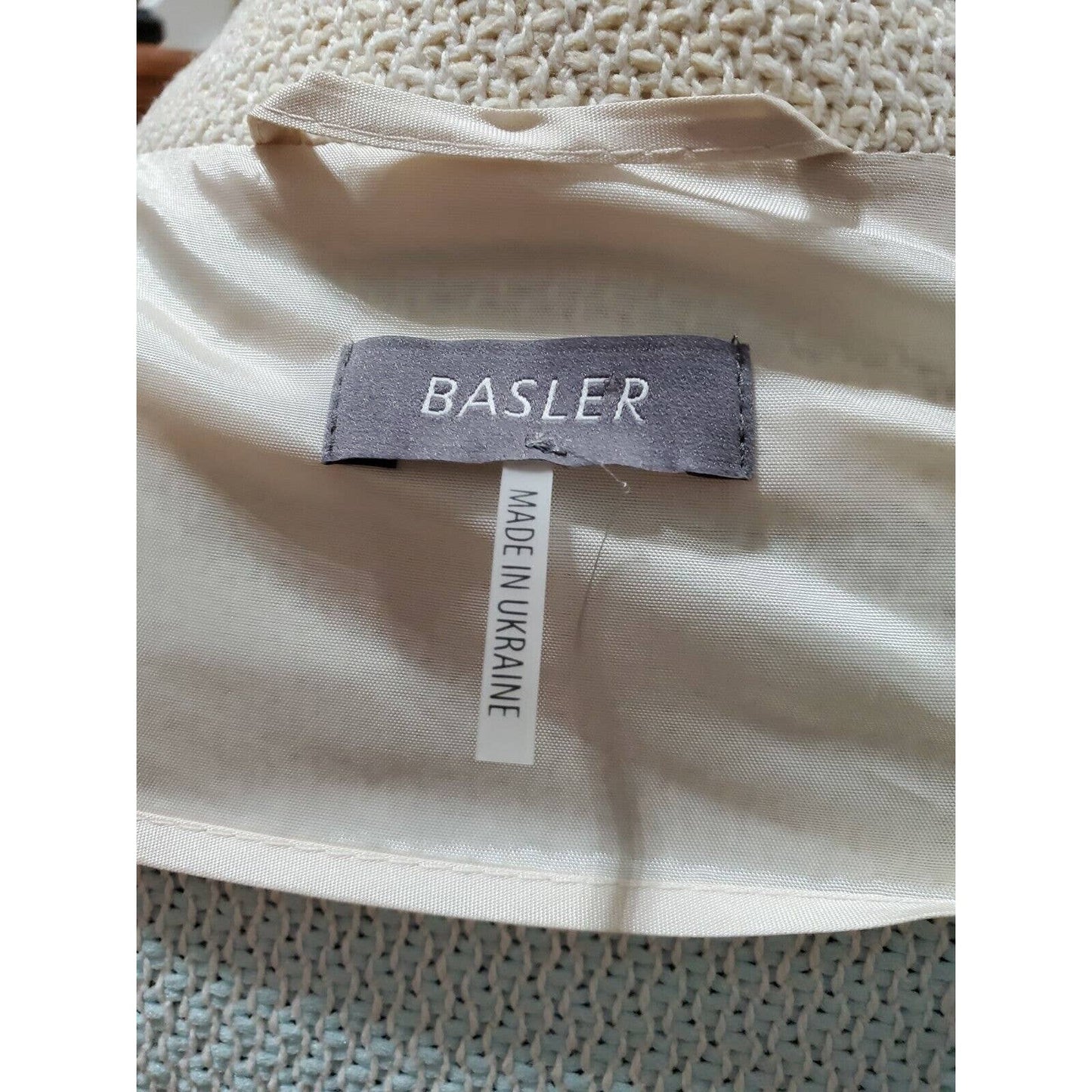 Bloomingdales Basler Multicolor Polyester Long Sleeve Casual Jacket Blazer 42