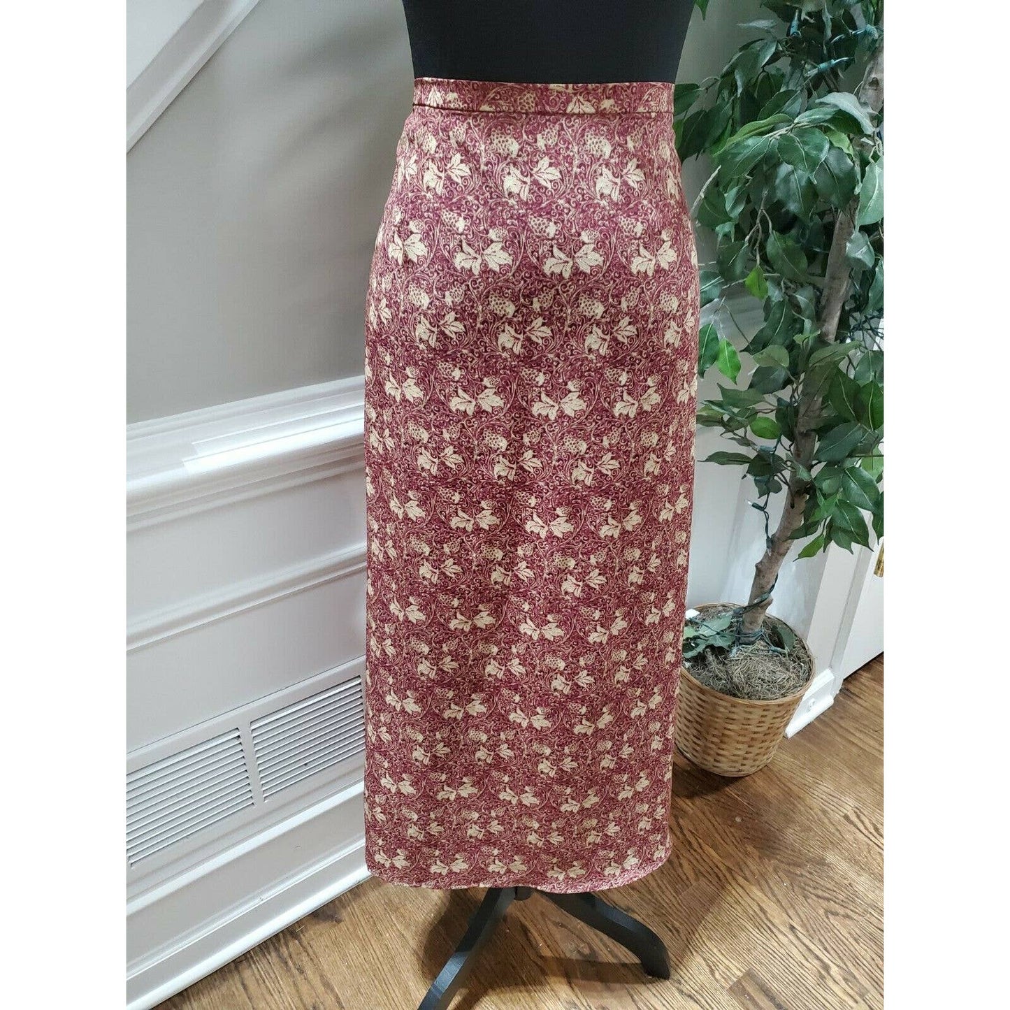 Joan Leslie Women Multicolor Floral 100% Polyester Top & Skirt 2 Piece Suits 22W